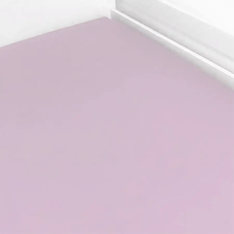 Lençol de Elástico Liso Rosa Queimado