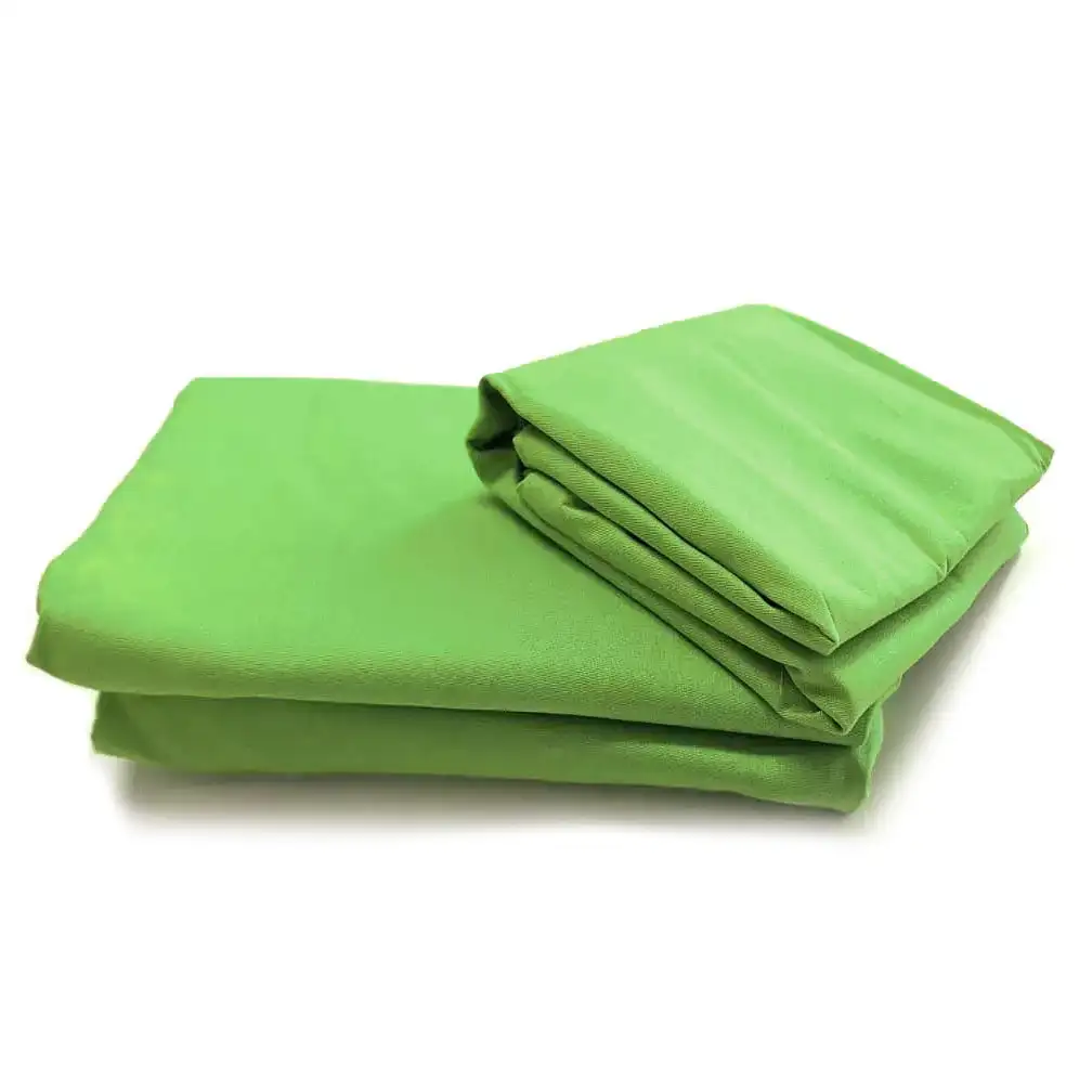 Roupa de Cama Lisa Verde Limão – 2 peças