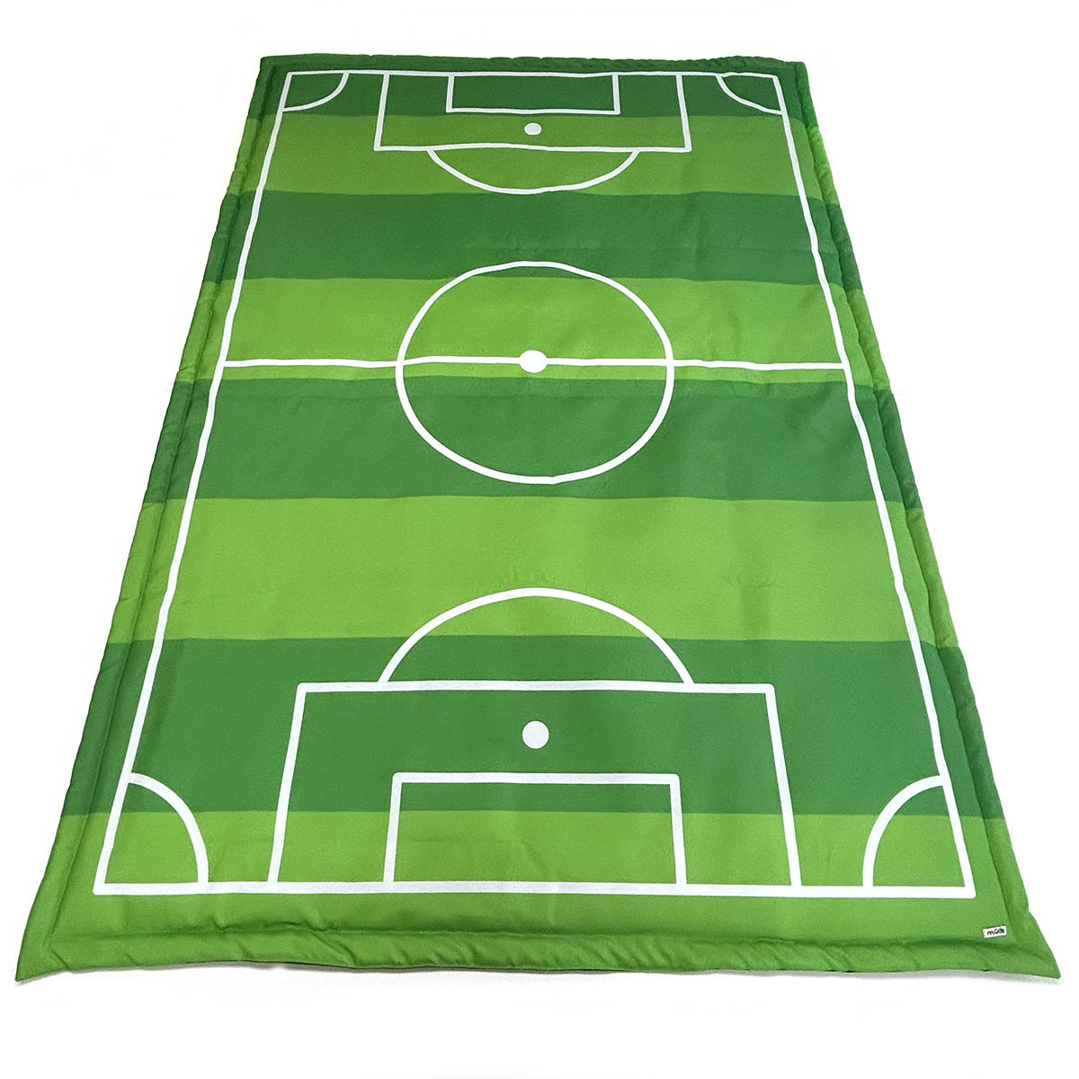 tapete nylon campo de futebol com bolsa