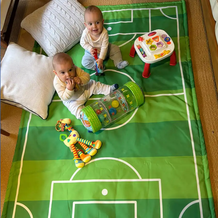 Tapetão campo de futebol gemeos