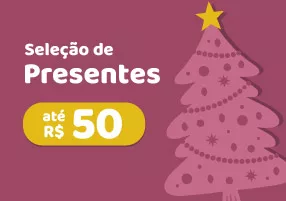 Presentes de natal até 50 reais