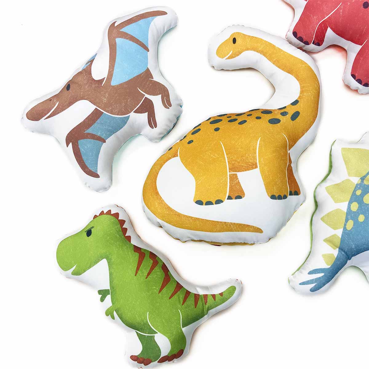Kit 5 Almofadas Toy Dinossauros