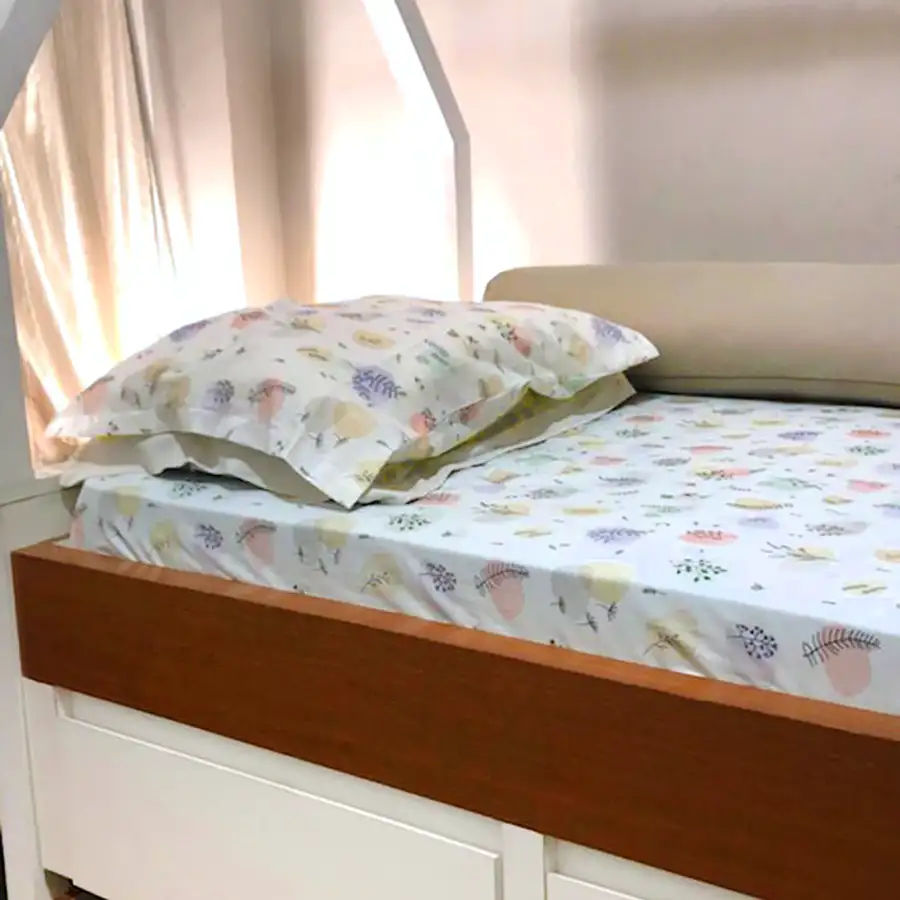 Jogo de cama Folhagens