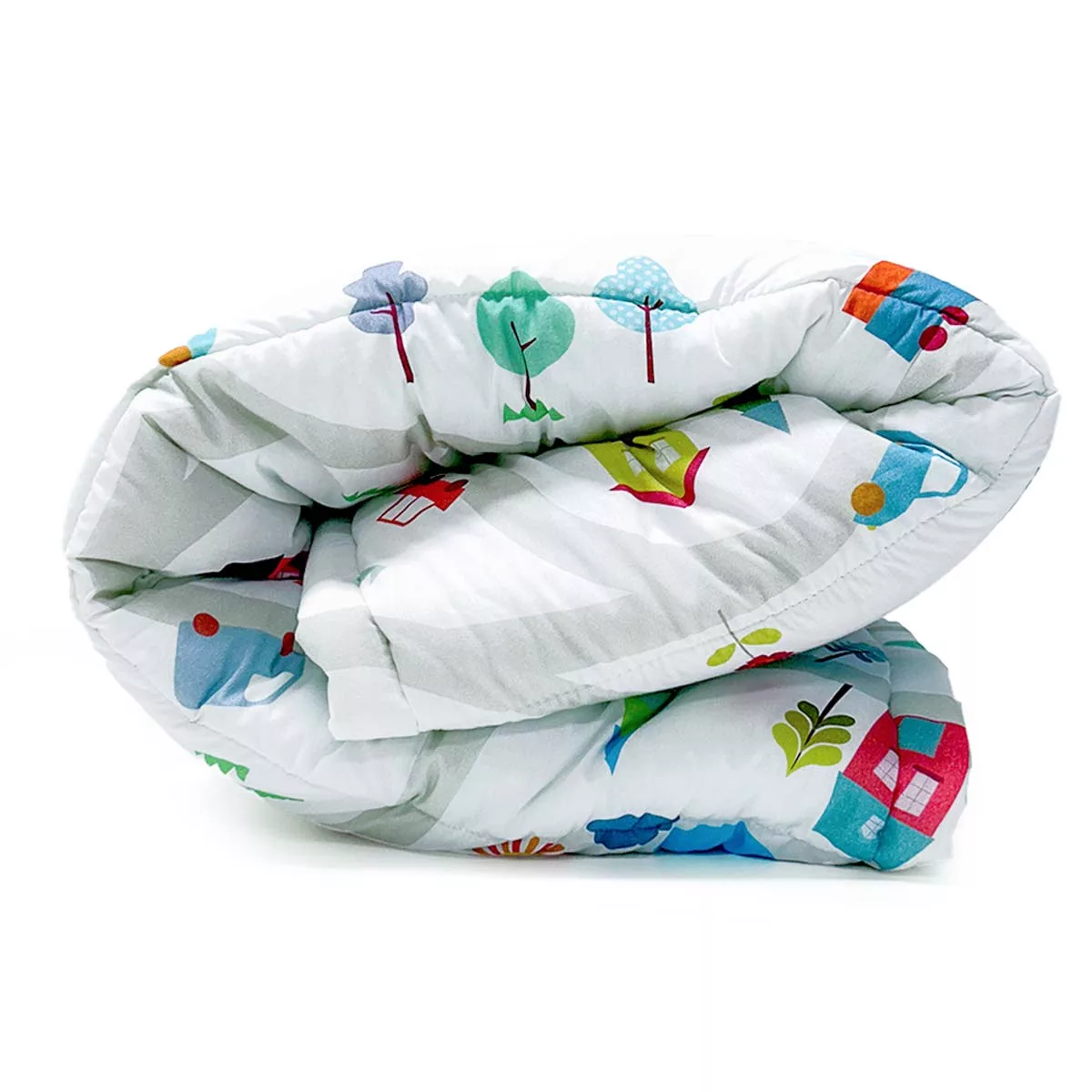 Colcha Infantil com Elástico Carrinhos
