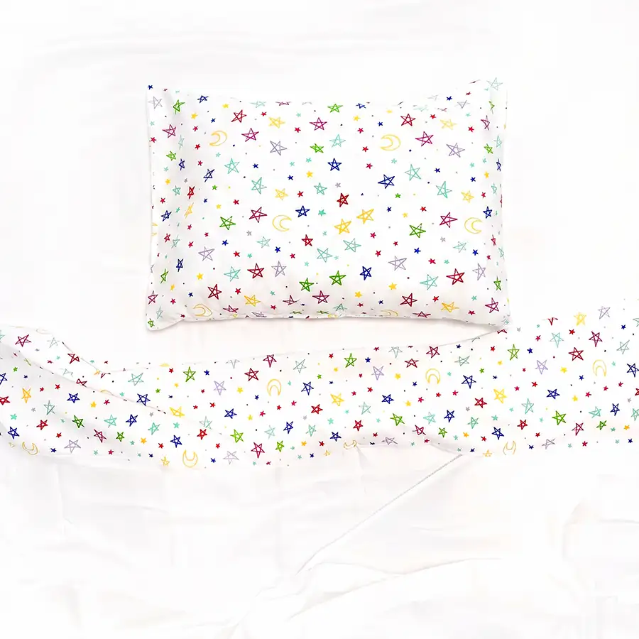 Jogo de Cama Estrelas – 3 peças – Vira estampada