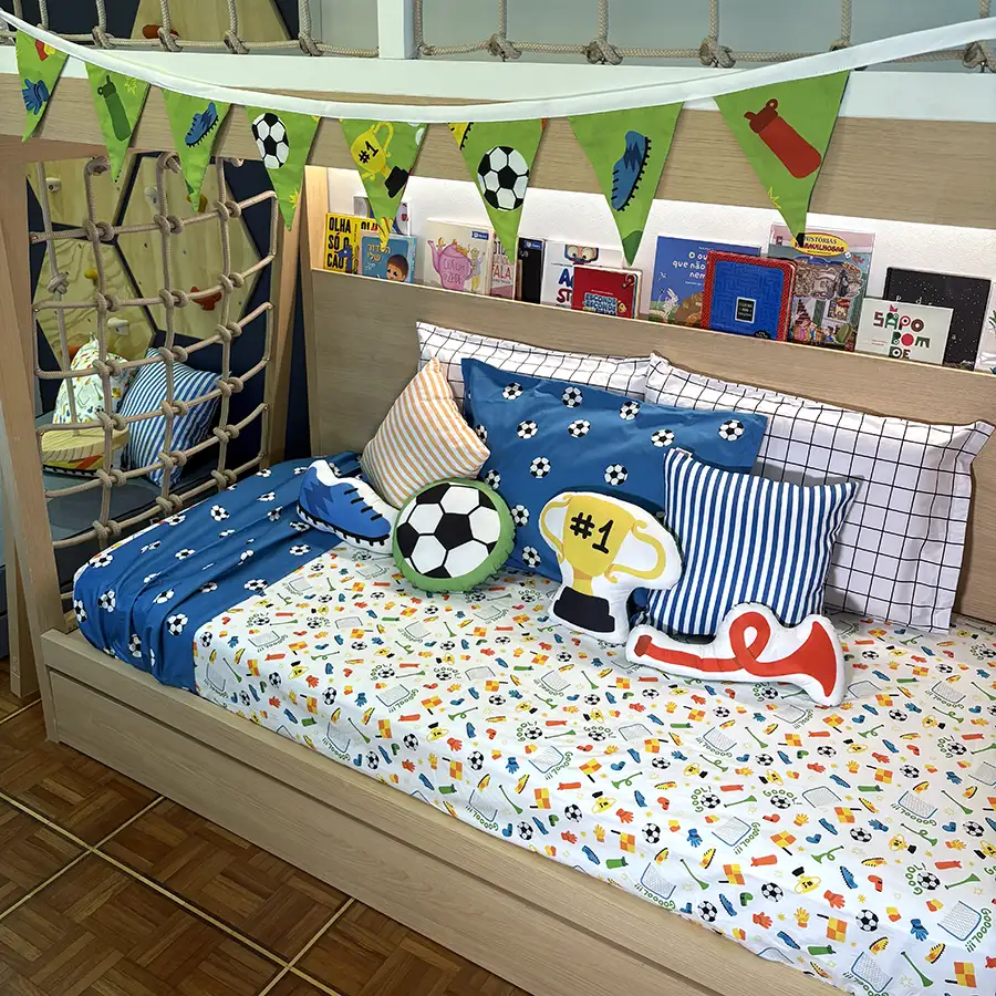 Decoração Quarto Futebol Menino