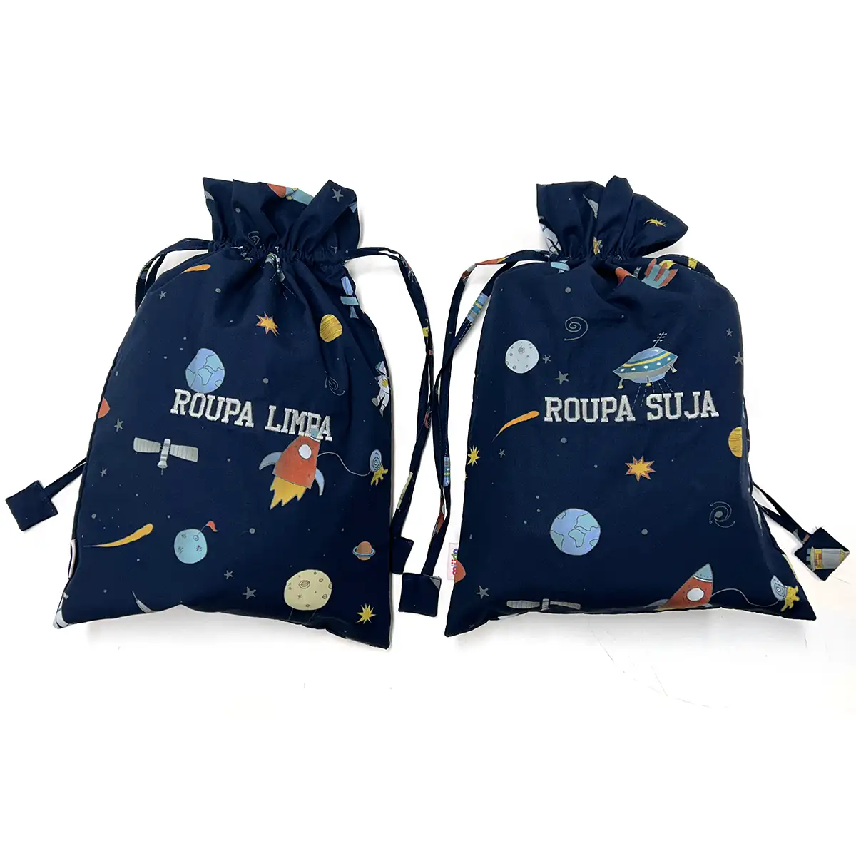 Sacos de Roupa Limpa e Suja P Espaço Azul