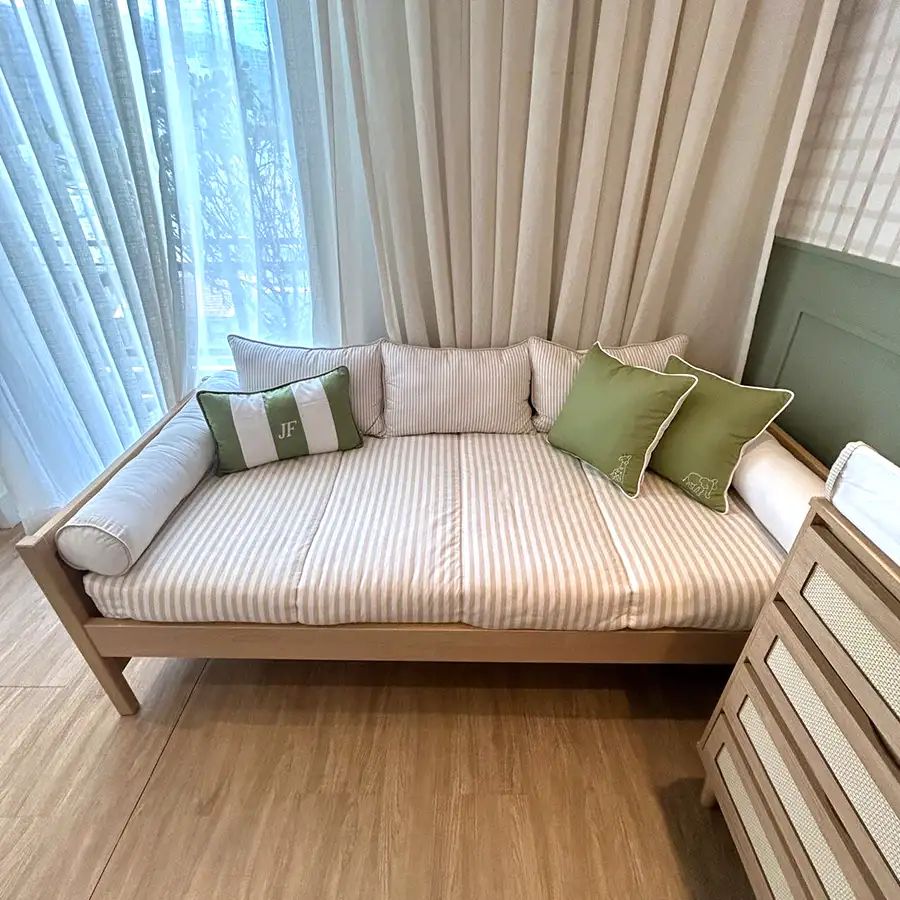 Ambiente Colcha Listrada Creme JF