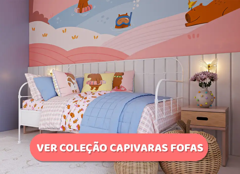 Conheça a coleção Capivaras Fofas