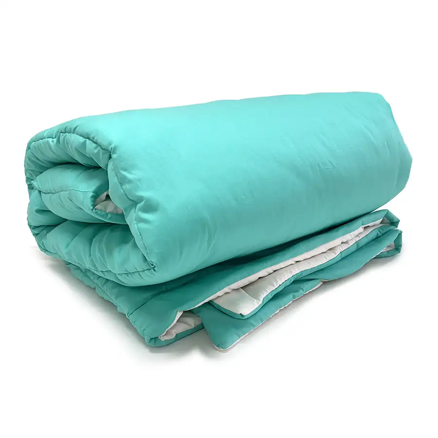Edredom Liso Verde Tiffany