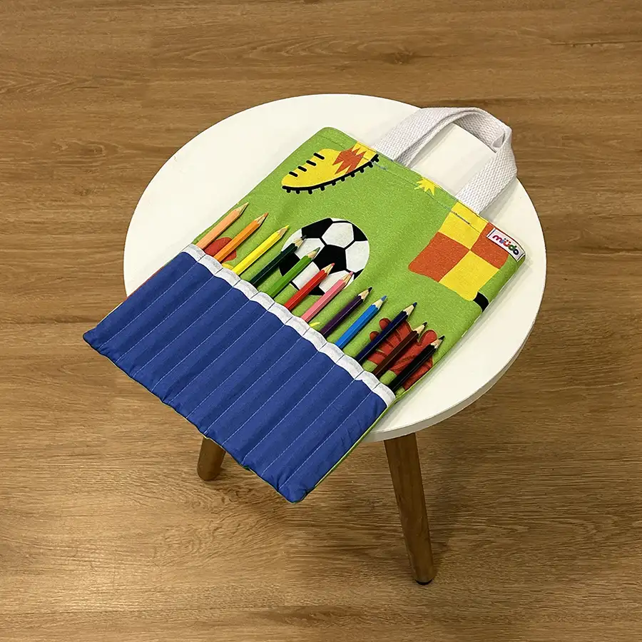Kit Infantil de Desenho – Futebol Verde