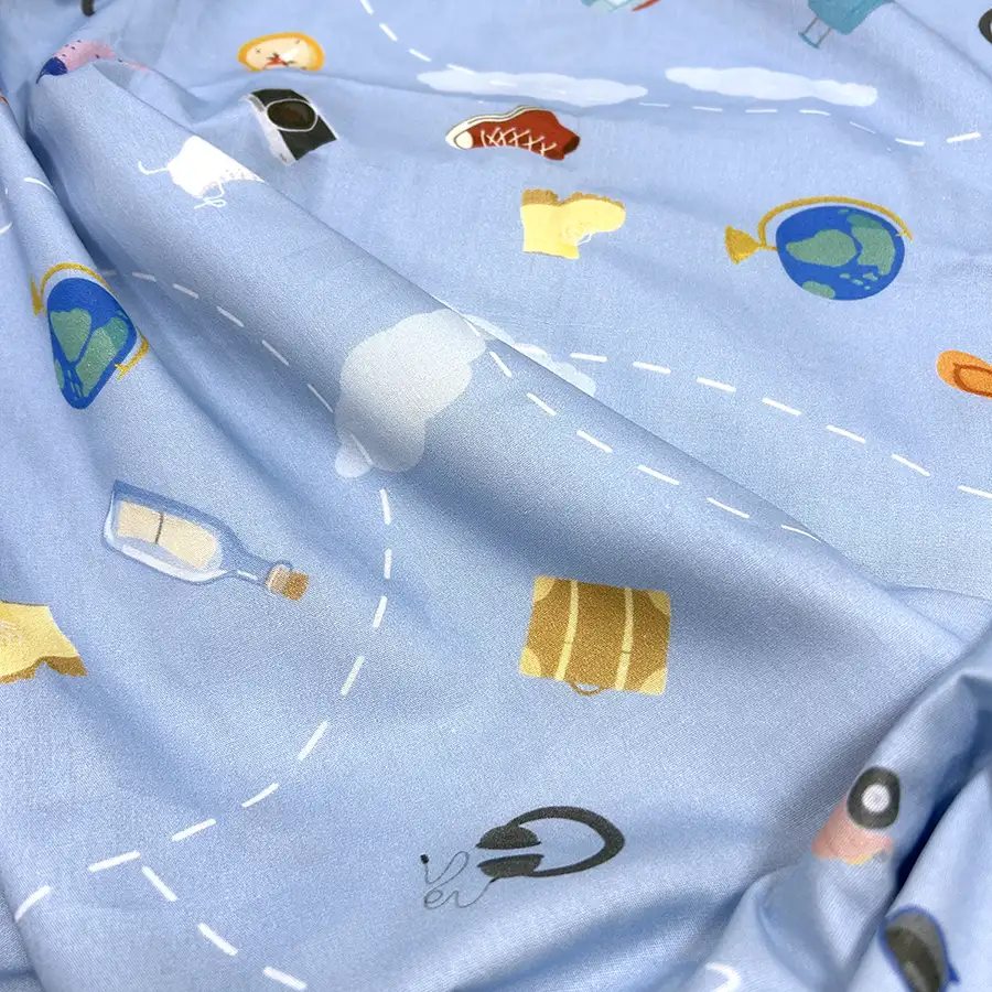 Lençol Infantil Volta ao Mundo