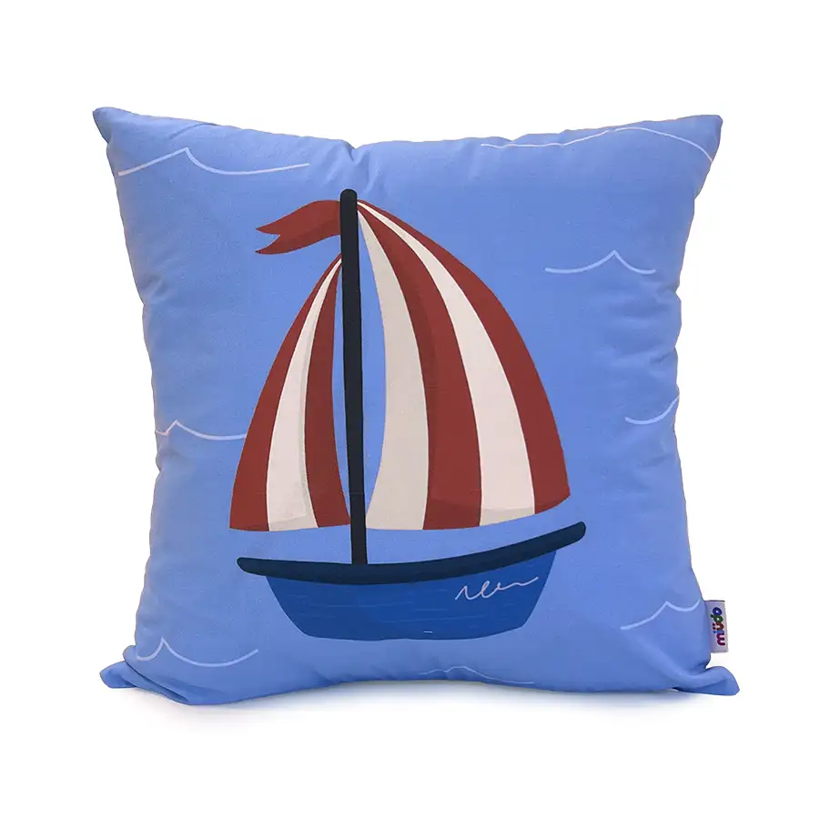 Capa de Almofada Barco 40×40