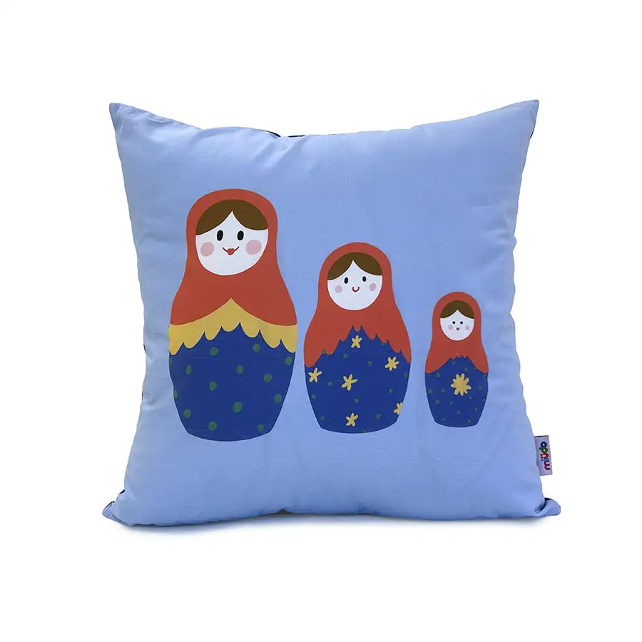 Capa de Almofada Bonecas russas 40×40