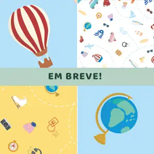 Em breve, conheça nossa nova Coleção Volta ao Mundo!