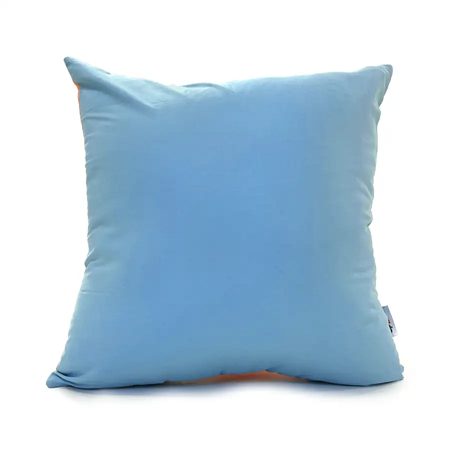 Capa de almofada azul turquesa