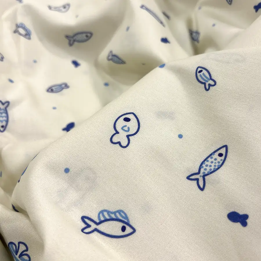 Lençol de Cima Infantil Peixinhos