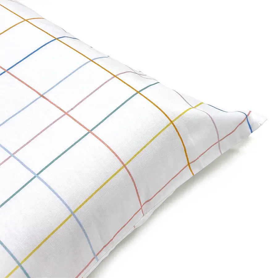 Fronha Xadrez Cores Pastéis