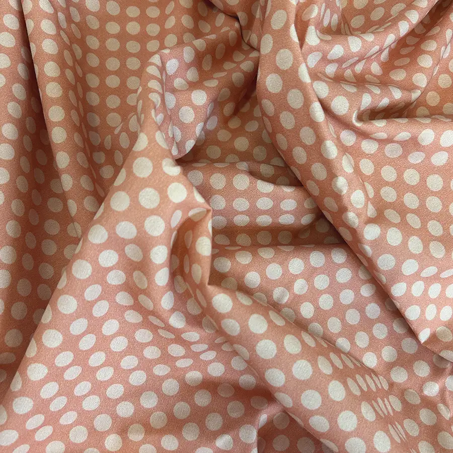 Lençol de Cima Poá Salmão