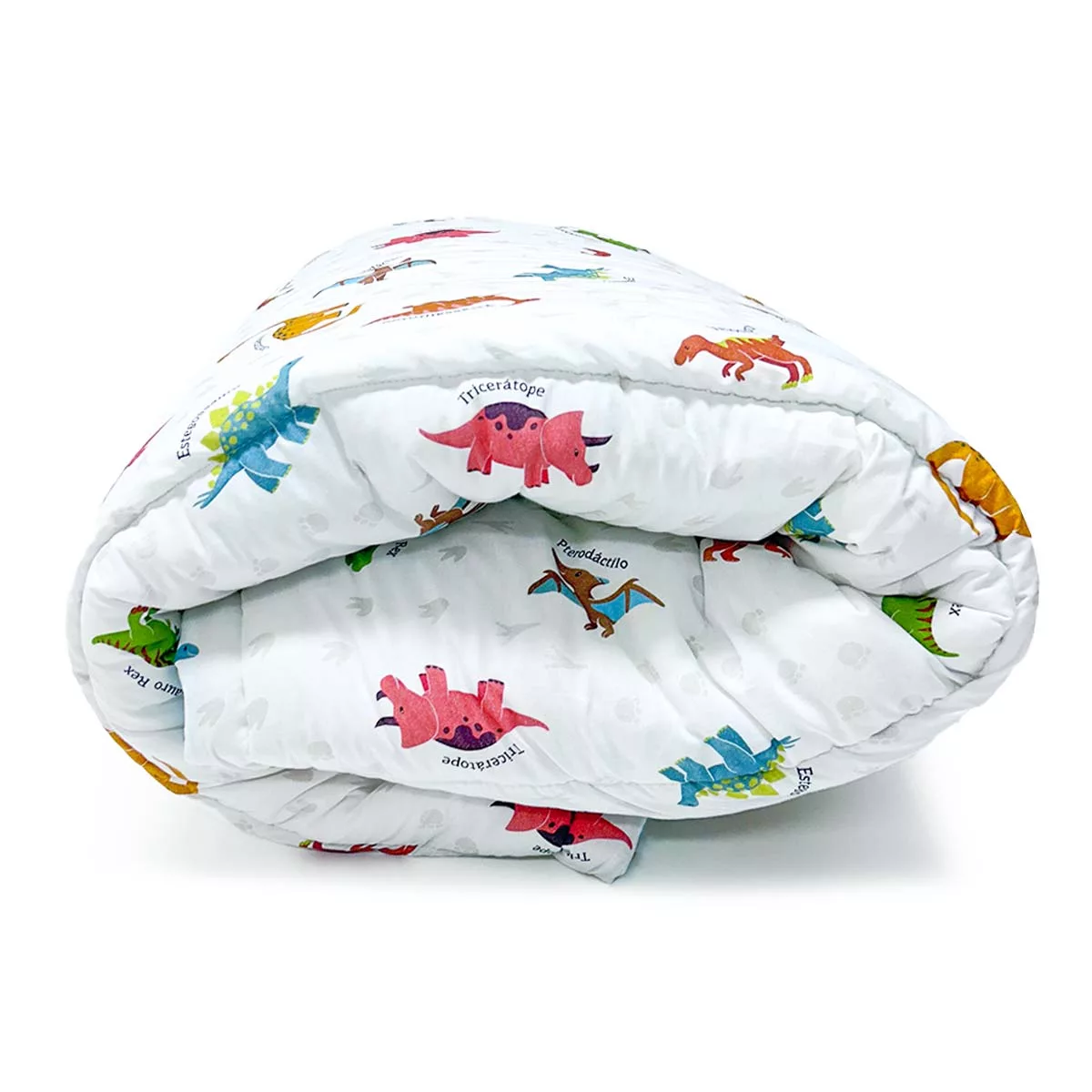 Colcha Infantil com Elástico Dinossauros