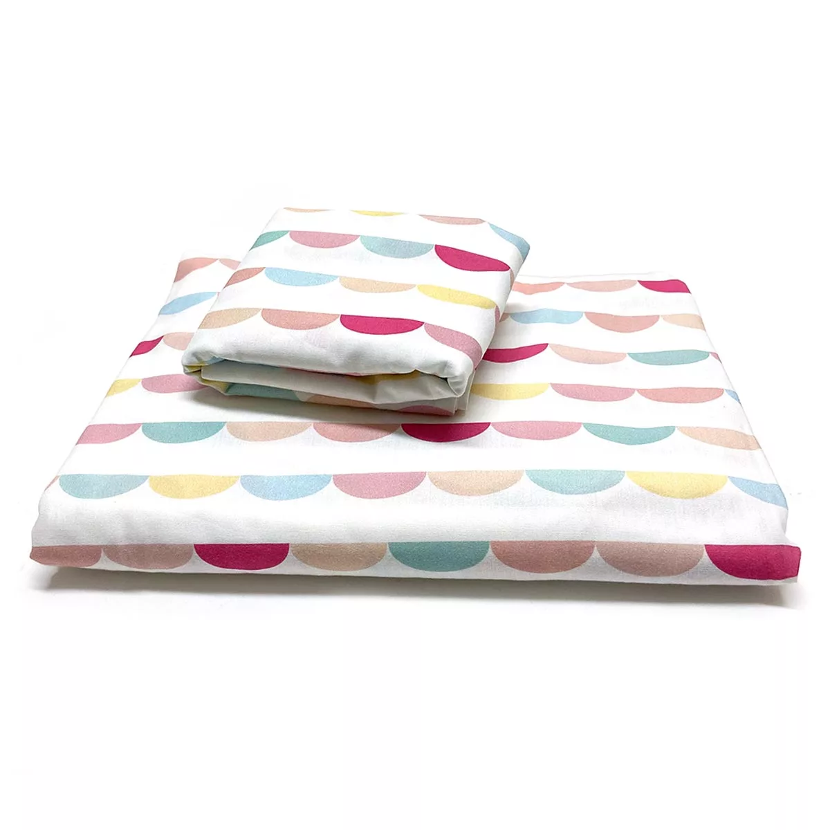 Roupa de Cama Infantil Dia Ensolarado Rosa – 2 peças