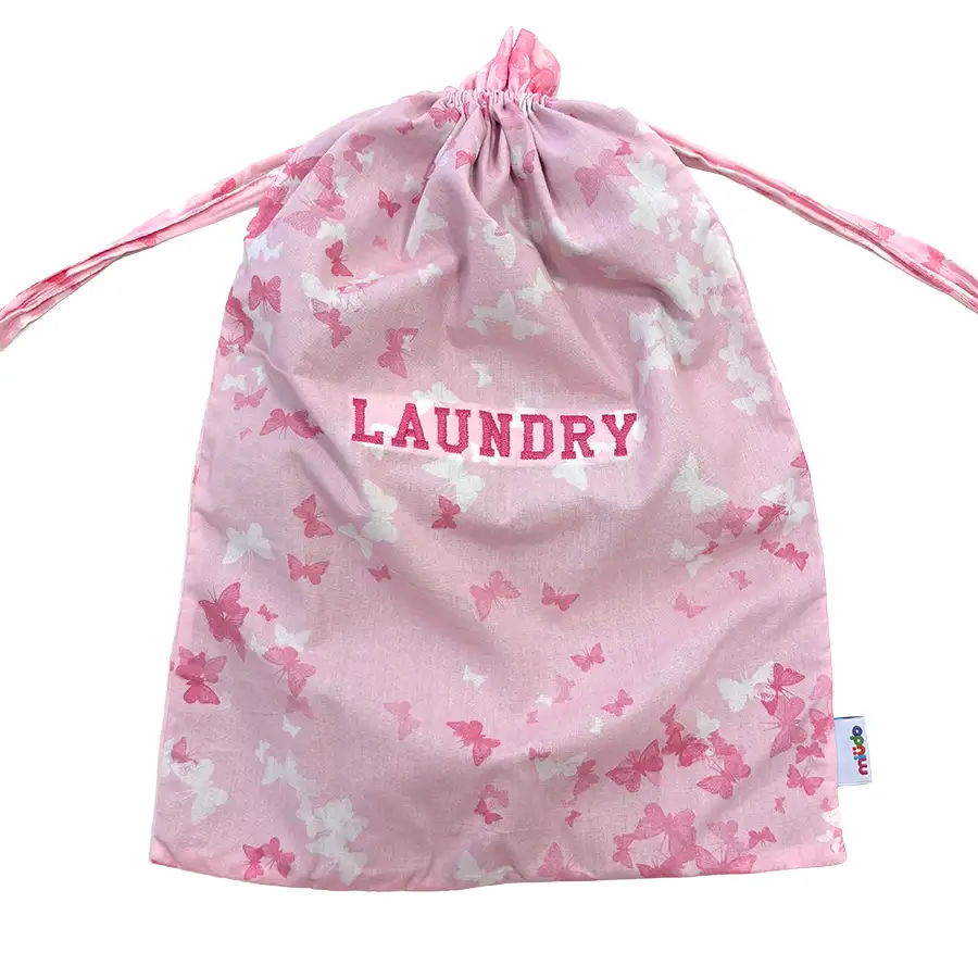 Saco de Roupa Suja P Borboletas