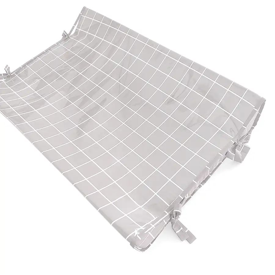 Trocador Americano Grid Cinza