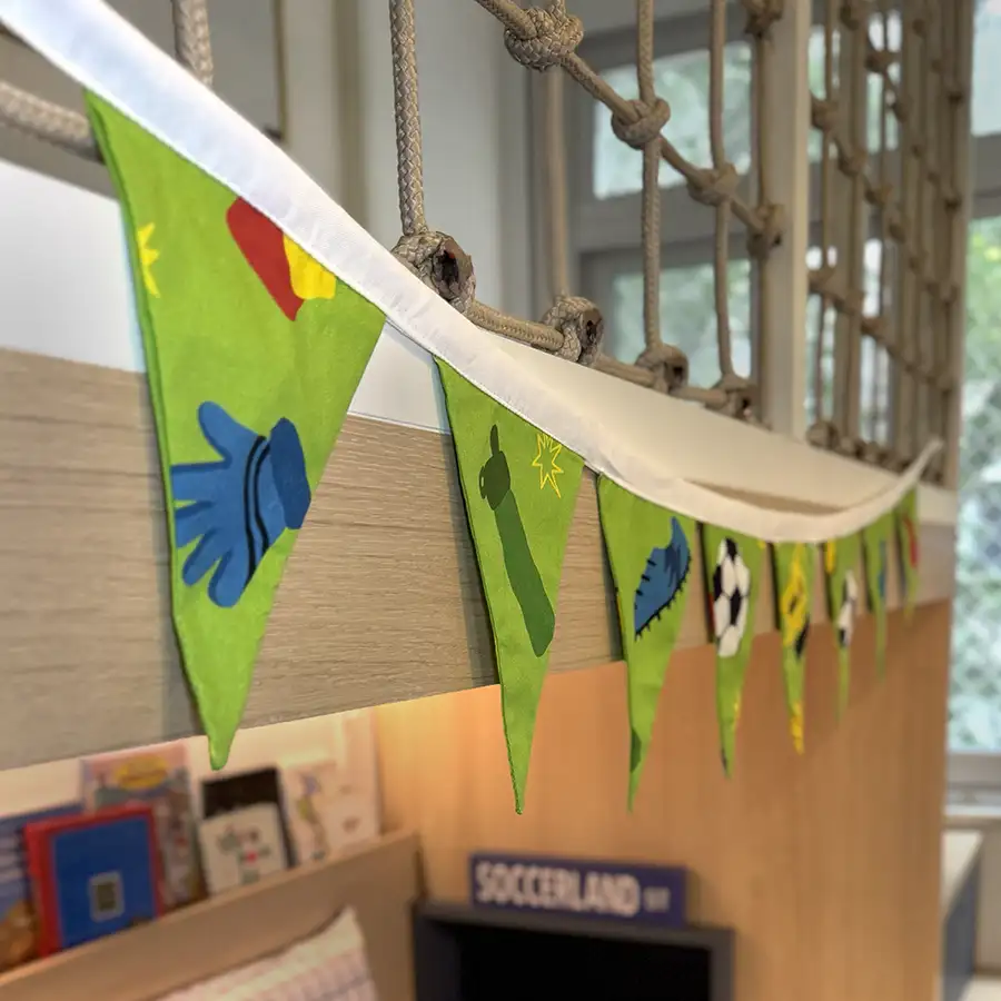 Bandeirola Futebol Verde – Copa 2026