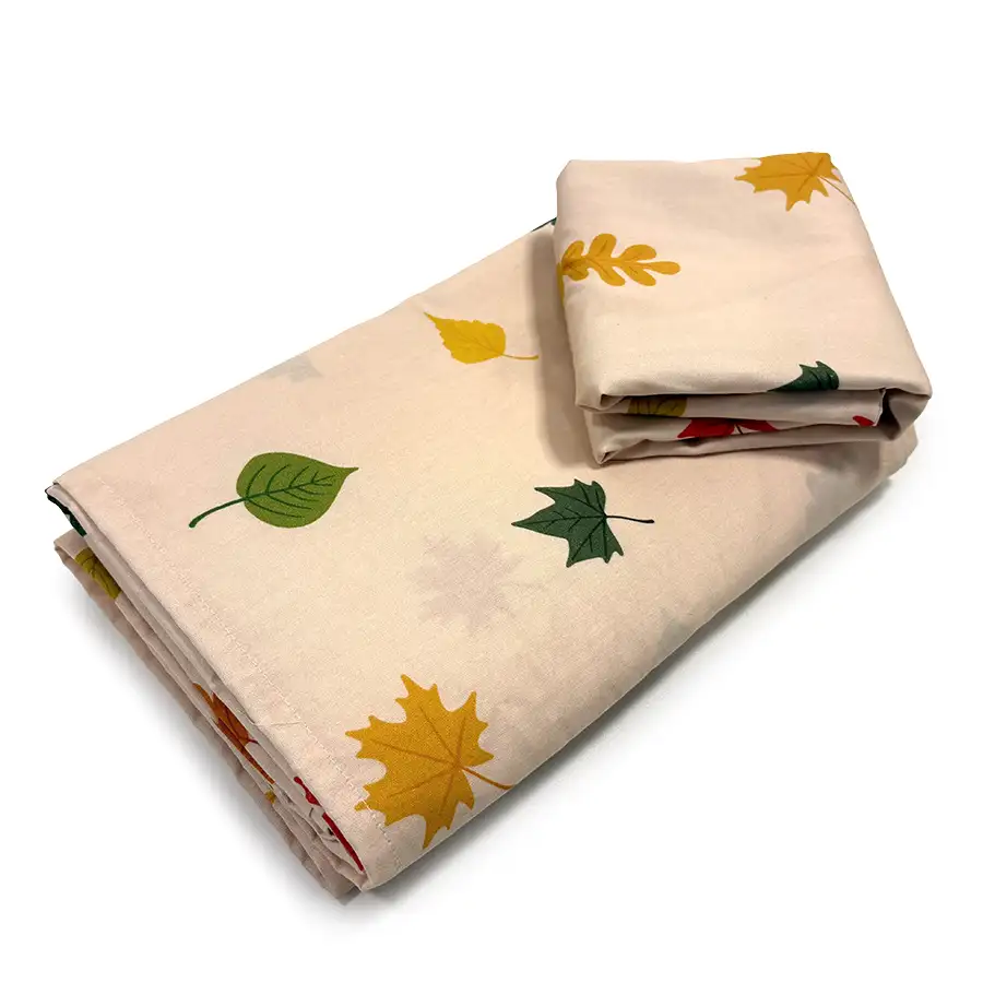 Roupa de Cama Infantil Folhas do Bosque – 2 peças