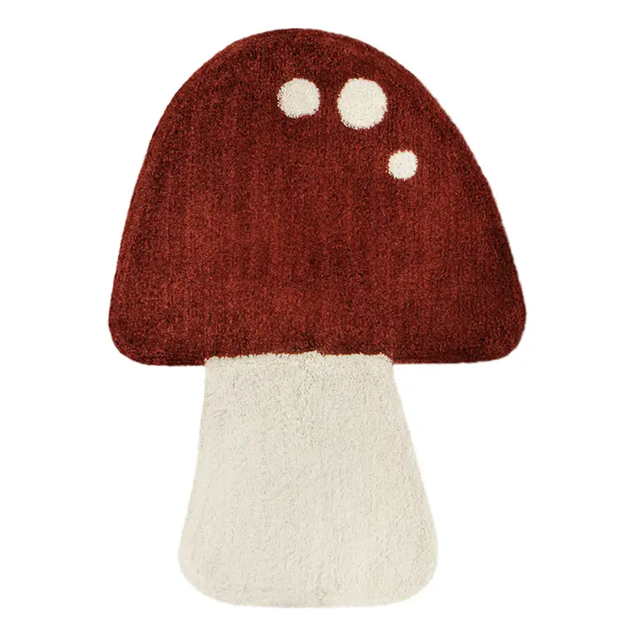 Tapete de Algodão Cogumelo