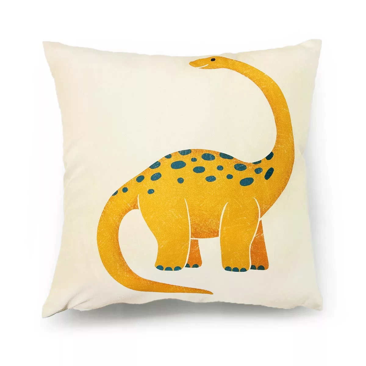 Capa de Almofada Infantil Brontossauro 40×40 cm