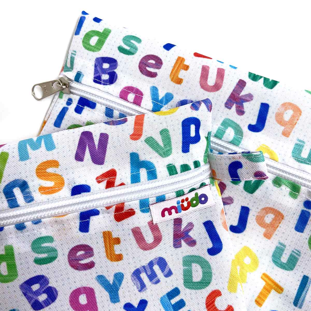 Kit 2 Bolsinhas de Nylon Letrinhas - Imagem 3