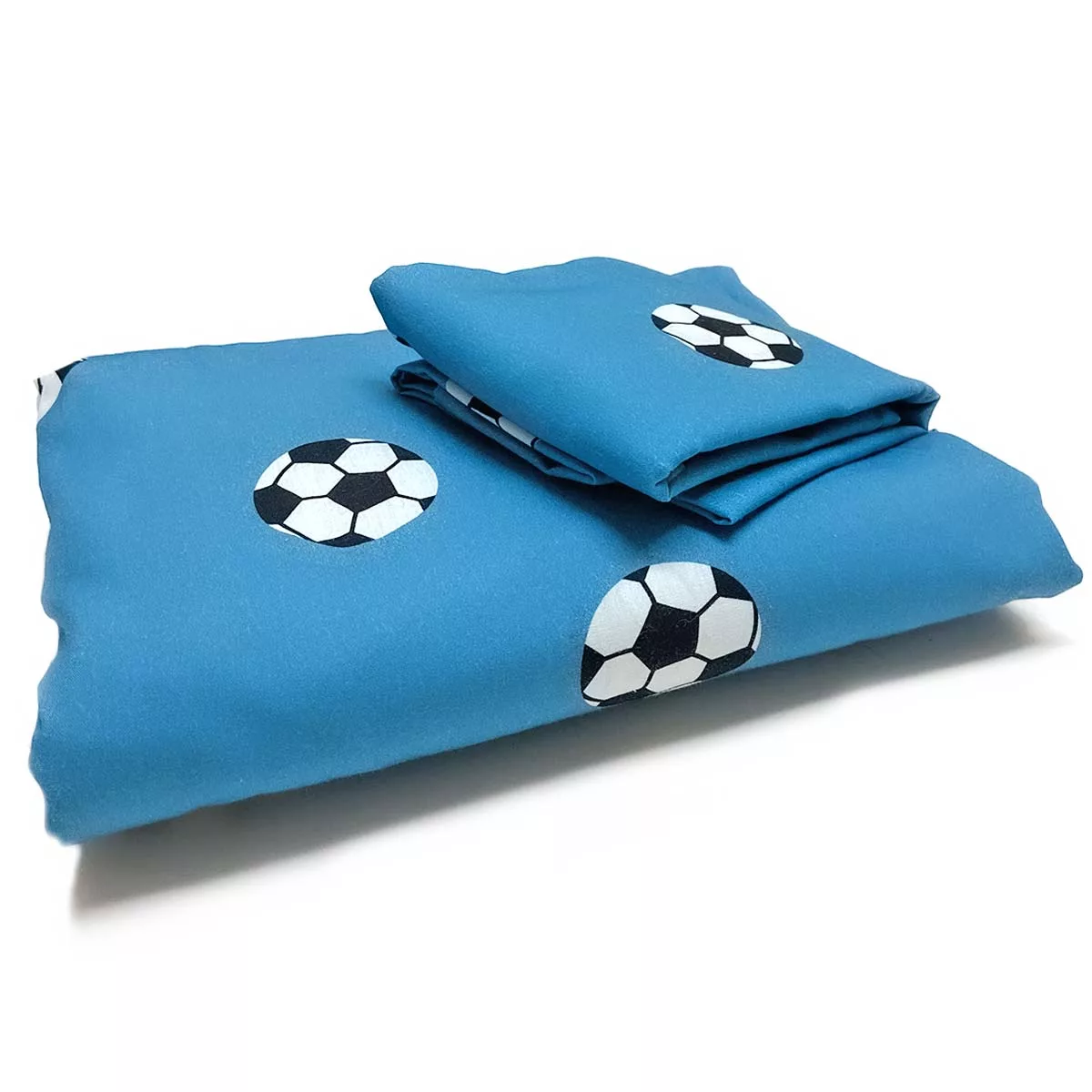 Roupa de Cama Infantil Bolas Azul – 2 peças