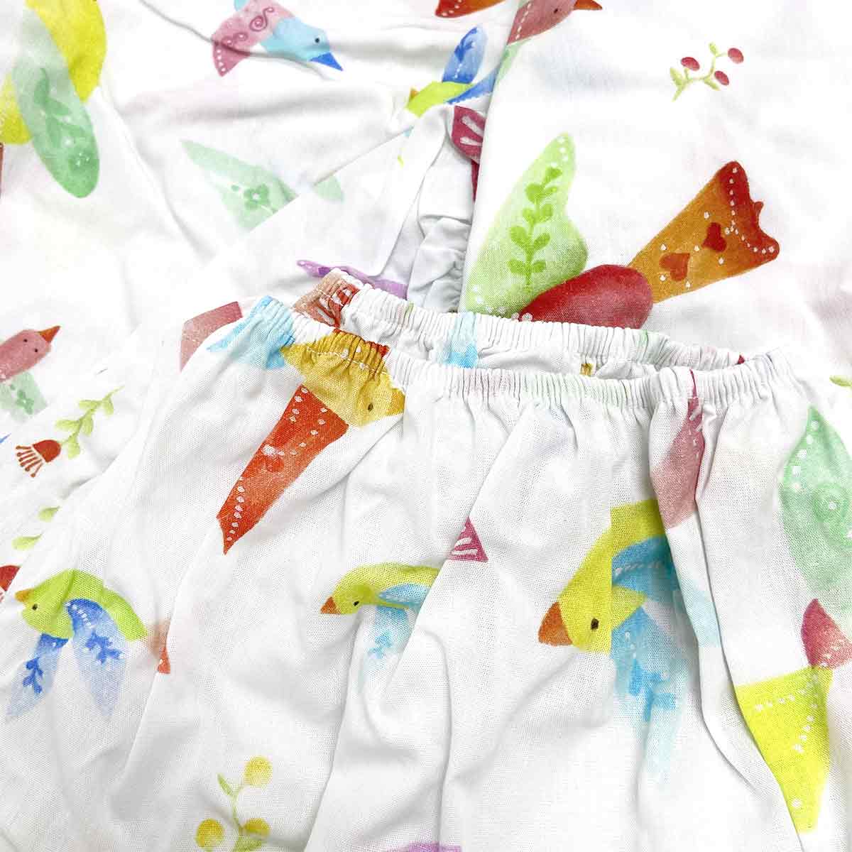 Roupa de Cama Infantil Pássaros - 2 peças - Imagem 3