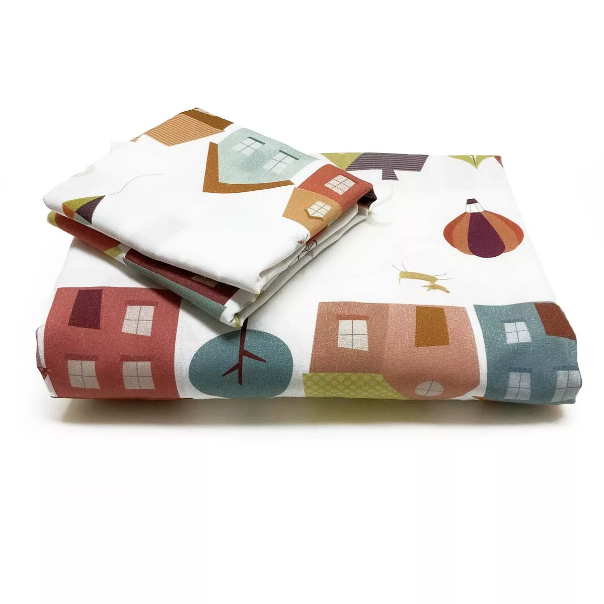 Roupa de Cama Infantil Vilarejo – 2 peças