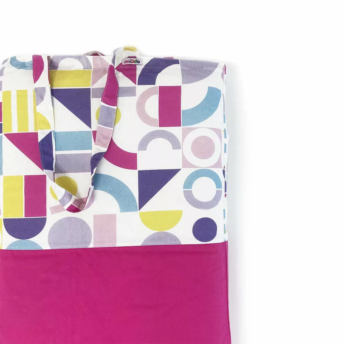 Porta-travesseiro Geometria Rosa com Rosa Pink - Imagem 3